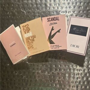 4 piece bundle Sample Perfumes